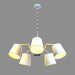 3d model Chandelier A5700LM-5WH - preview
