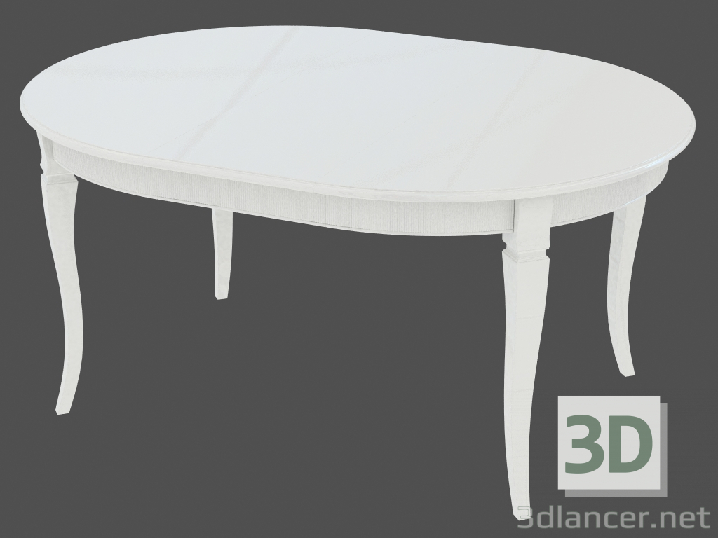 modèle 3D Table à manger NOBLESSE tavolo (1200h1600, décomposé) - preview