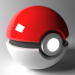 3d Pokeball model buy - render 3d Pokeball model buy - render