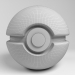 3d Pokeball model buy - render 3d Pokeball model buy - render