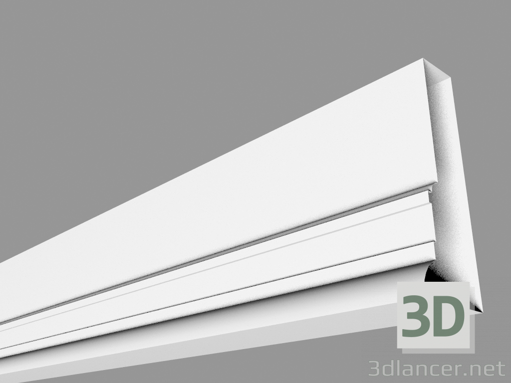 modello 3D Frontale di Eaves (FK26NA) - anteprima