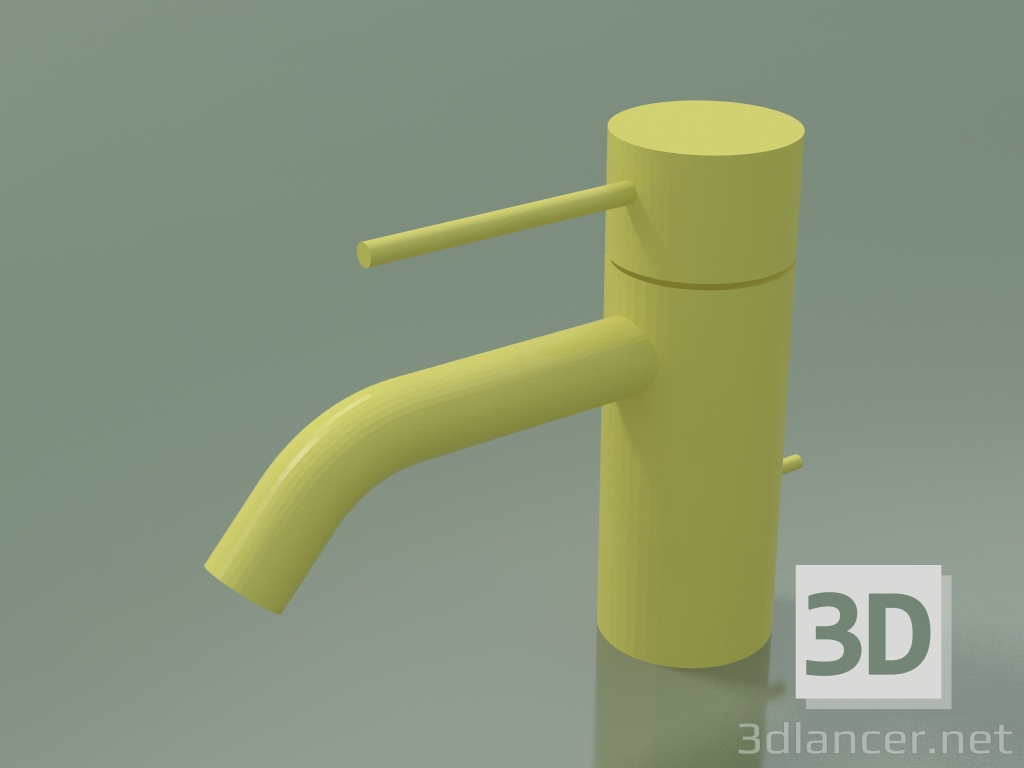 3D modeli Tek kollu lavabo bataryası giderli (33501 662-590010) - önizleme
