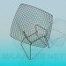 3D Modell Stuhl-grid - Vorschau