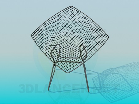 3d model Chair-grid - preview 3d model Chair-grid - preview