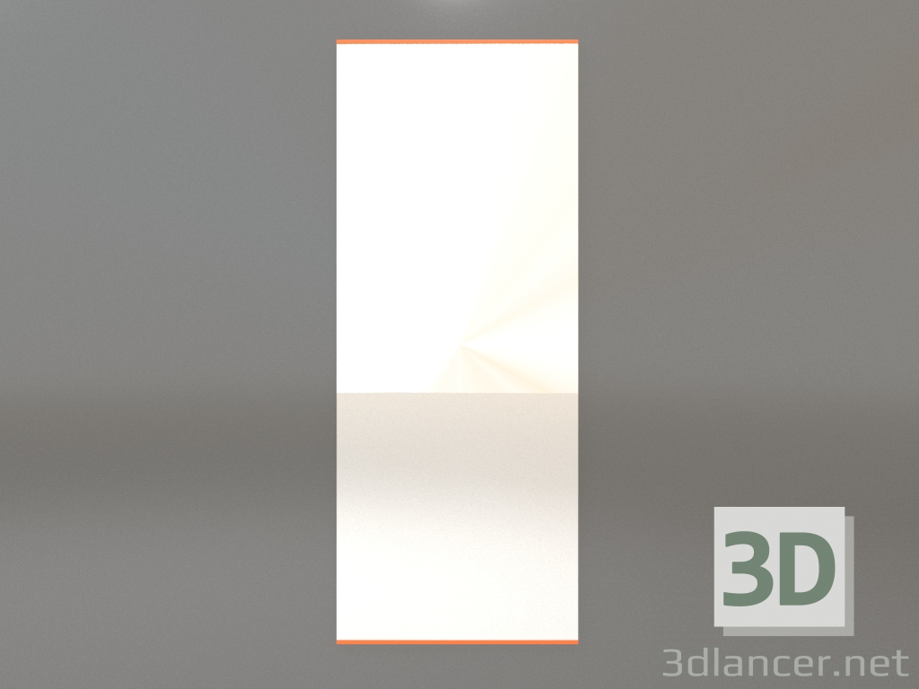 3 डी मॉडल मिरर ZL 01 (600х1500, चमकदार चमकीला नारंगी) - पूर्वावलोकन