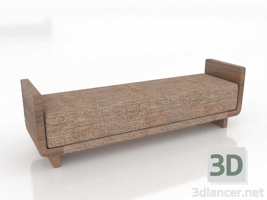 3d model TOMIRIS bench - preview 3d model TOMIRIS bench - preview