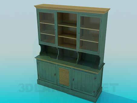 3d модель Сервант – превью 3d модель Сервант – превью