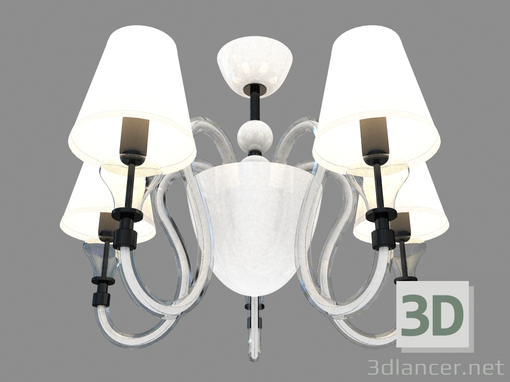 modèle 3D Lustre Plafond Otto (809056) - preview