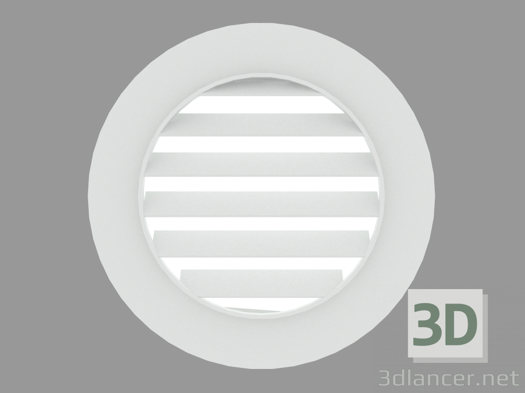 3d model Wall mounted light MINIBRIQUE ROUND (S4560W) - preview