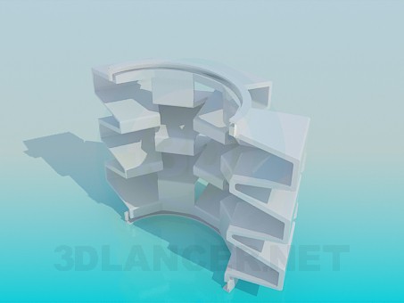 3d model Souvenir shelf stand - preview 3d model Souvenir shelf stand - preview