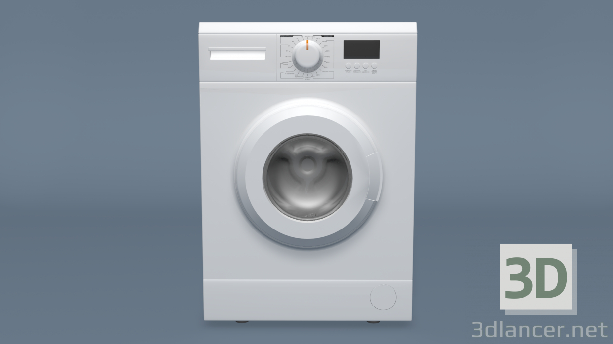 modèle 3D de Machine à laver acheter - rendu