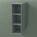 3d model Wall tall cabinet (8DUABD01, Silver Gray C35, L 24, P 36, H 72 cm) - preview
