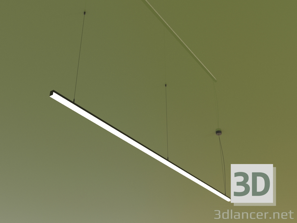 3D Modell Beleuchtungskörper LINEAR P2526 (2500 mm) - Vorschau