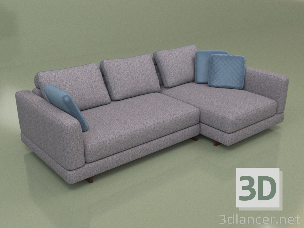 3d model Daniel sofa - preview