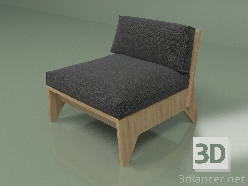 3d модель Кресло ACA01 – превью