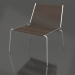 modèle 3D Chaise longue Noel (base acier, drisse Wool Flag gris foncé) - preview