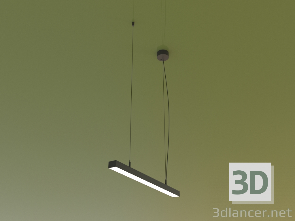modello 3D Corpo illuminante LINEAR P2534 (500 mm) - anteprima