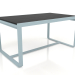 3d model Dining table 150 (DEKTON Domoos, Blue gray) - preview