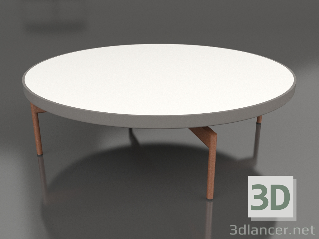 3d model Round coffee table Ø120 (Quartz gray, DEKTON Zenith) - preview