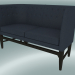 Modelo 3d Prefeito de sofá duplo (AJ6, A 82cm, 62x138cm, Noz, Divina - 793) - preview