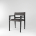 3d модель Бентон Столовий стілець – превью