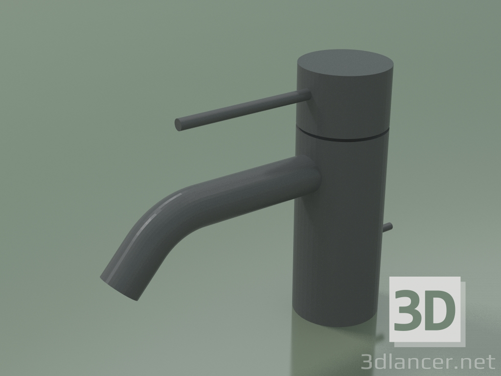 3D Modell Einhebel-Waschtischmischer mit Abfall (33 501 662-660010) - Vorschau