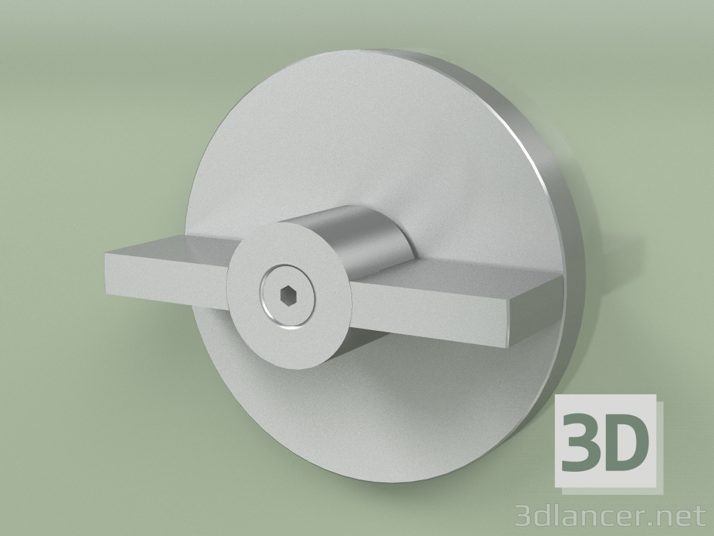 modello 3D Miscelatore idroprogressivo a parete (19 63, AS) - anteprima