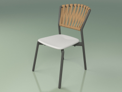 Cadeira 120 (fumaça de metal, resina de poliuretano cinza)