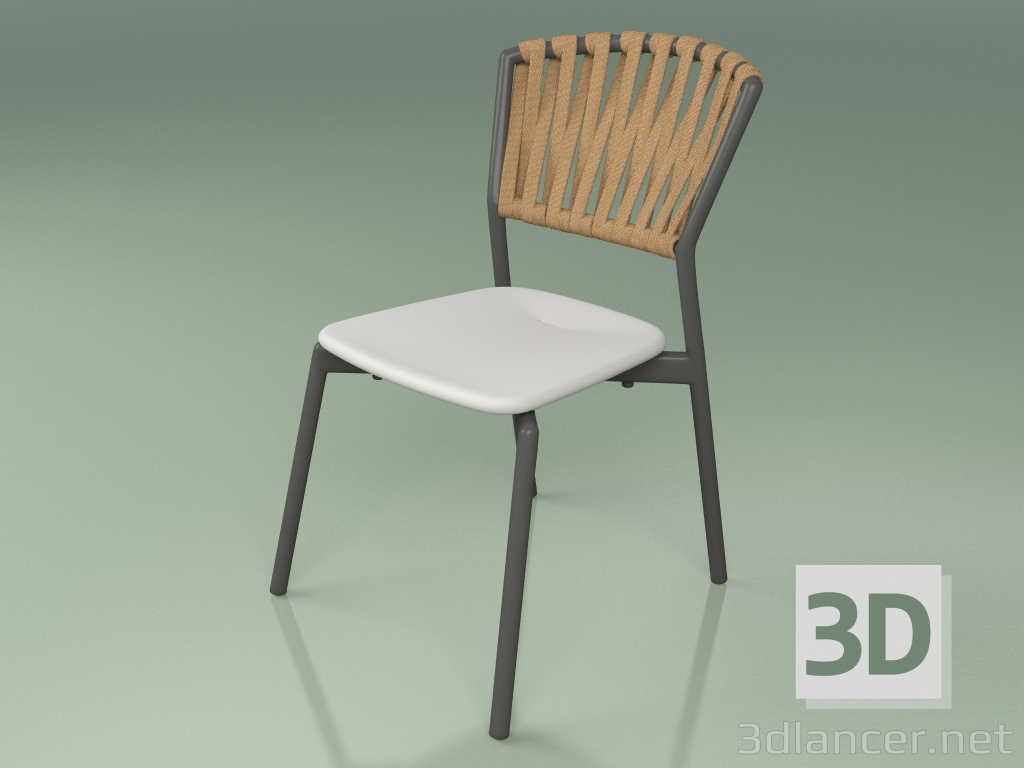 modèle 3D Chair 120 (Metal Smoke, Polyuréthane Résine Gris) - preview