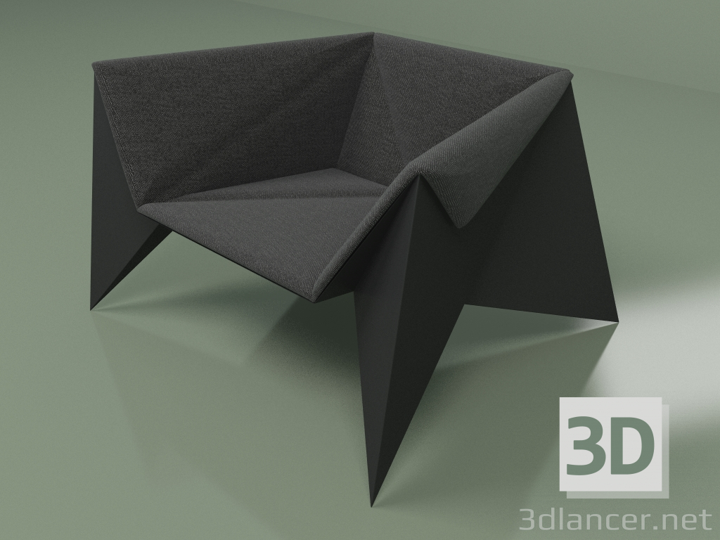 modello 3D Poltrona ACB01 - anteprima