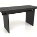 modello 3D Tavolo da lavoro RT 13 (1400x600x750, legno nero) - anteprima
