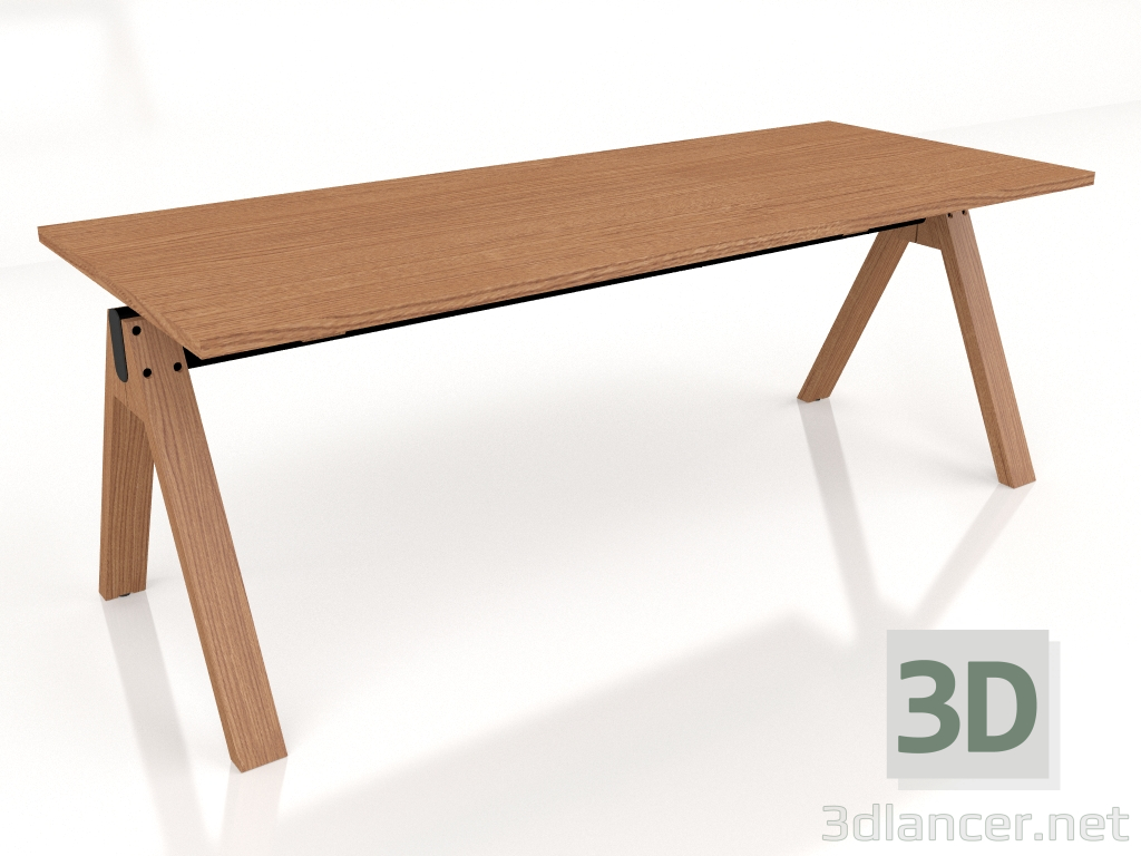 modello 3D Tavolo da lavoro Viga V20 (2000x800) - anteprima