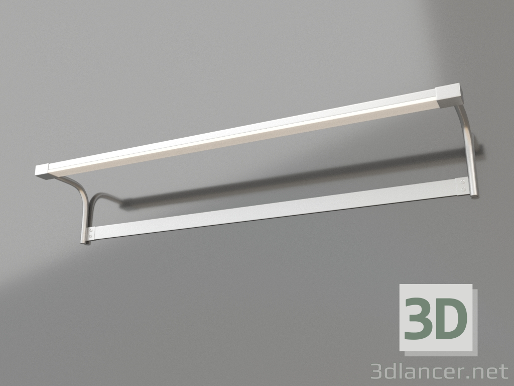 modello 3D Lampada da parete retroilluminata (5088) - anteprima