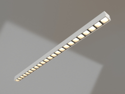 Світильник SNAP-STARLINE-LASER-S600-13W Warm3000 (WH-BK, 80 deg, 48V)