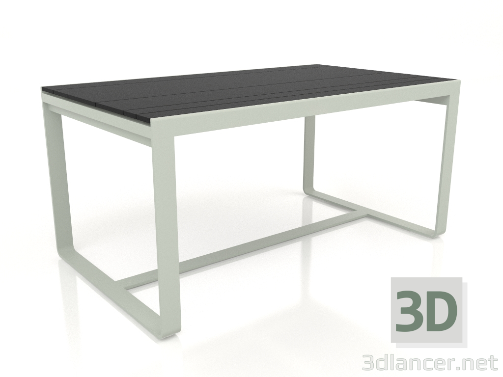 modello 3D Tavolo da pranzo 150 (DEKTON Domoos, Grigio cemento) - anteprima