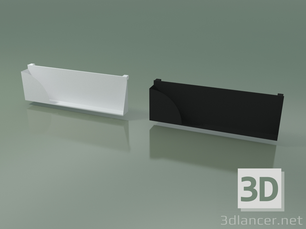 3d model Narrow shelf 6436 (L 94.5 cm) - preview