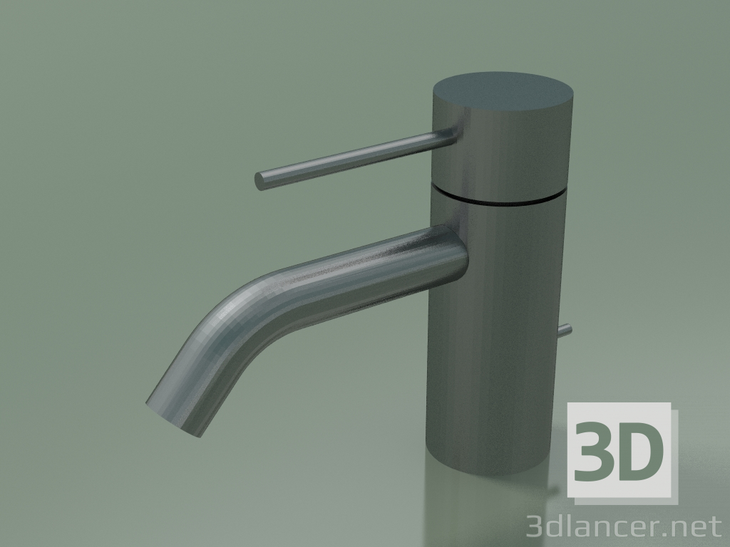 3D Modell Einhebel-Waschtischmischer mit Abfall (33 501 662-990010) - Vorschau