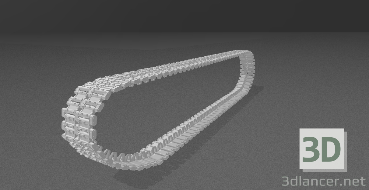 3d model Tracked track. | 60108 | 3dlancer.net