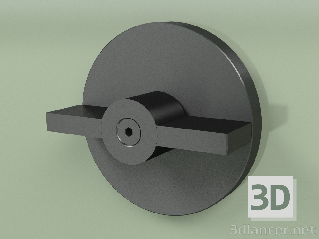 3d model Wall-mounted hydro-progressive mixer (19 63, ON) - preview