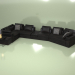 3d model Corner sofa Egoist - preview