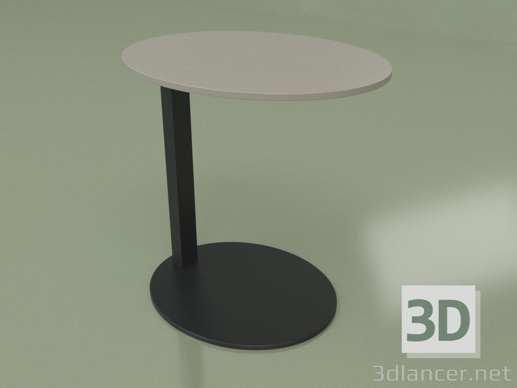 modèle 3D Table d'appoint CN 260 (gris) - preview