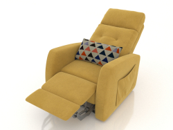 Vegas recliner chair (yellow)