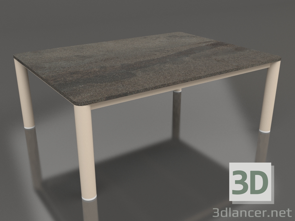 modello 3D Tavolino 70×94 (Sabbia, DEKTON Radio) - anteprima