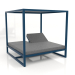 3d model Raised couch Contract (Grey blue) - preview