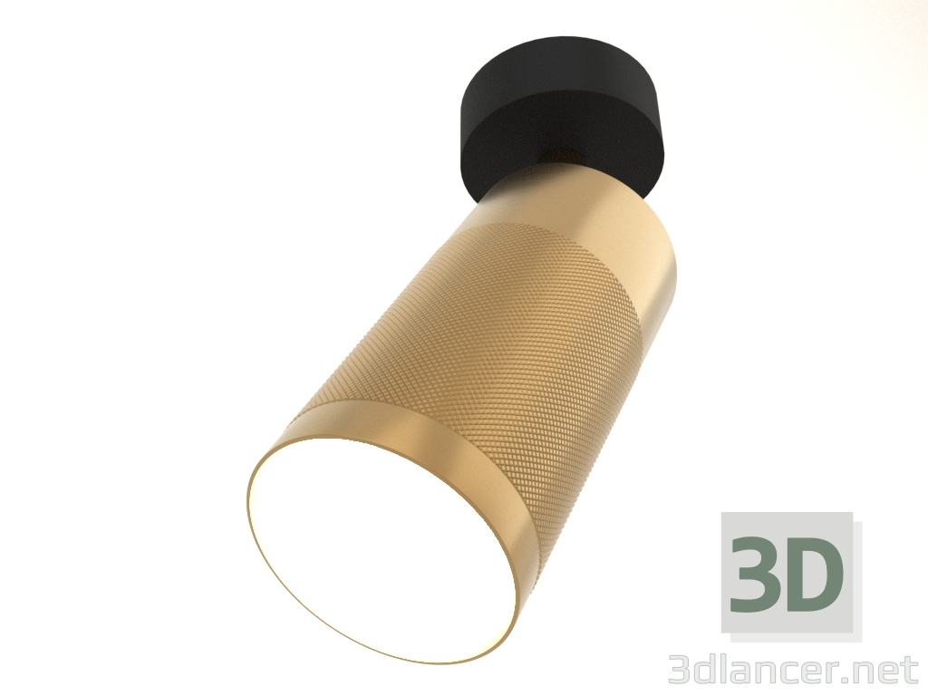 modèle 3D Plafonnier Patrone Canopy (laiton) - preview
