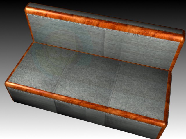 modelo 3D Sofá - escuchar modelo 3D Sofá - escuchar