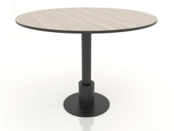 Dining table Ø 1000 mm (white RAL 9010)