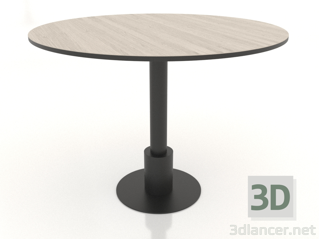 3D modeli Yemek masası Ø 1000 mm (beyaz RAL 9010) - önizleme