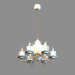 3d model Chandelier A6483LM-6WH - preview