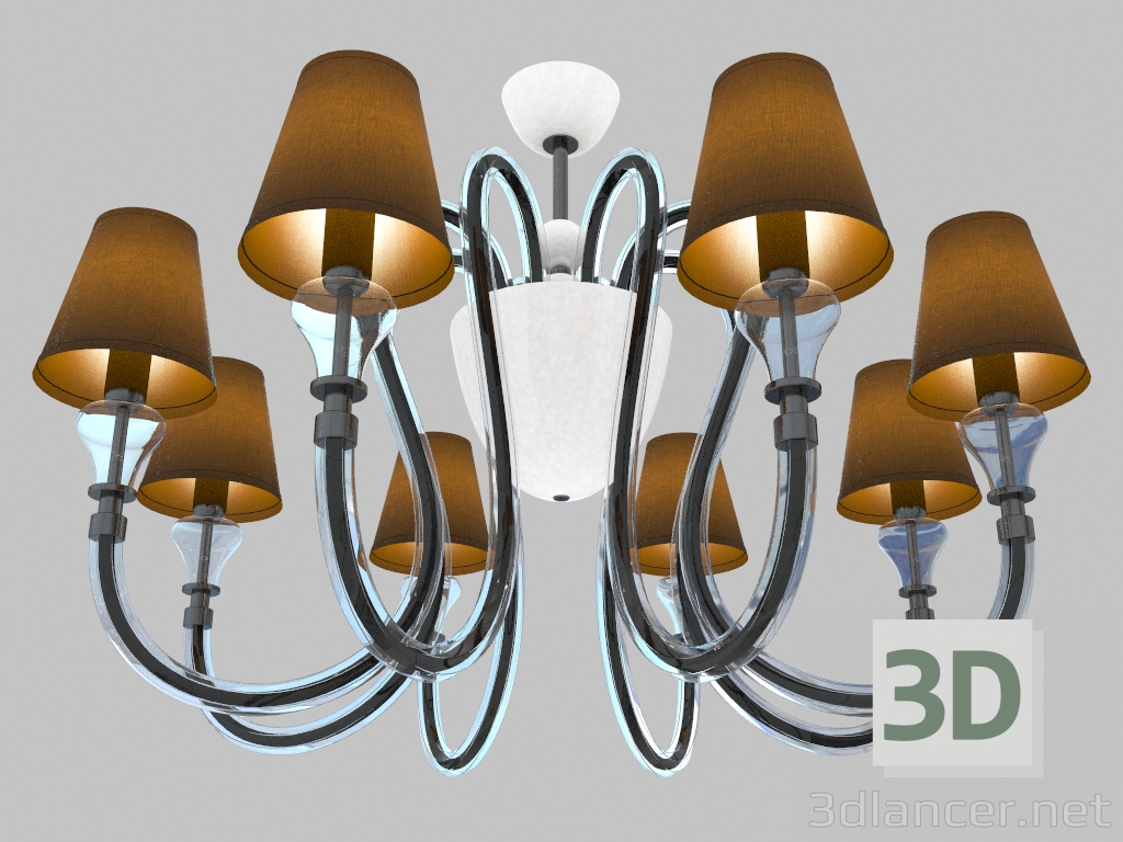3d model Chandelier Ceiling Otto (809087) - preview